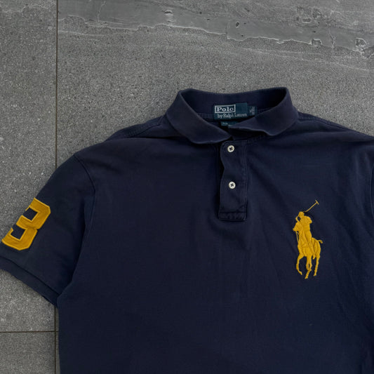 beaut navy ralph polo - XL