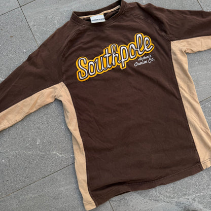 goated southpole panelled longsleeve - S