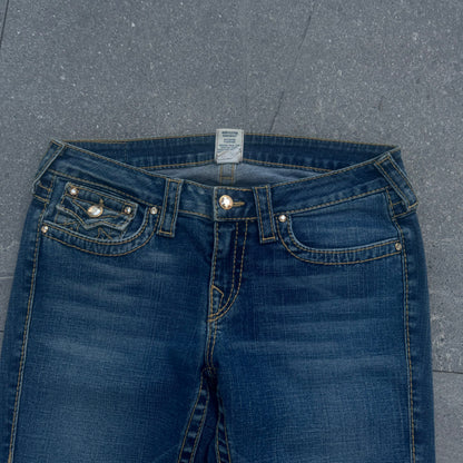 gem embellished truey jeans - 31x31”