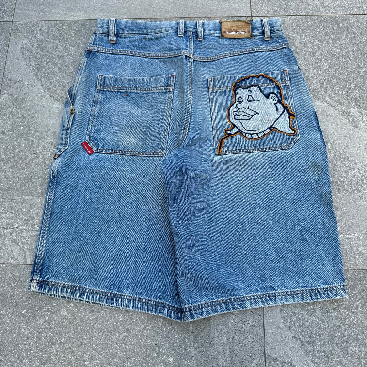 insane fubu fat albert jorts - 36x14”