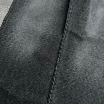 ecko embroidered jeans - 37x32”