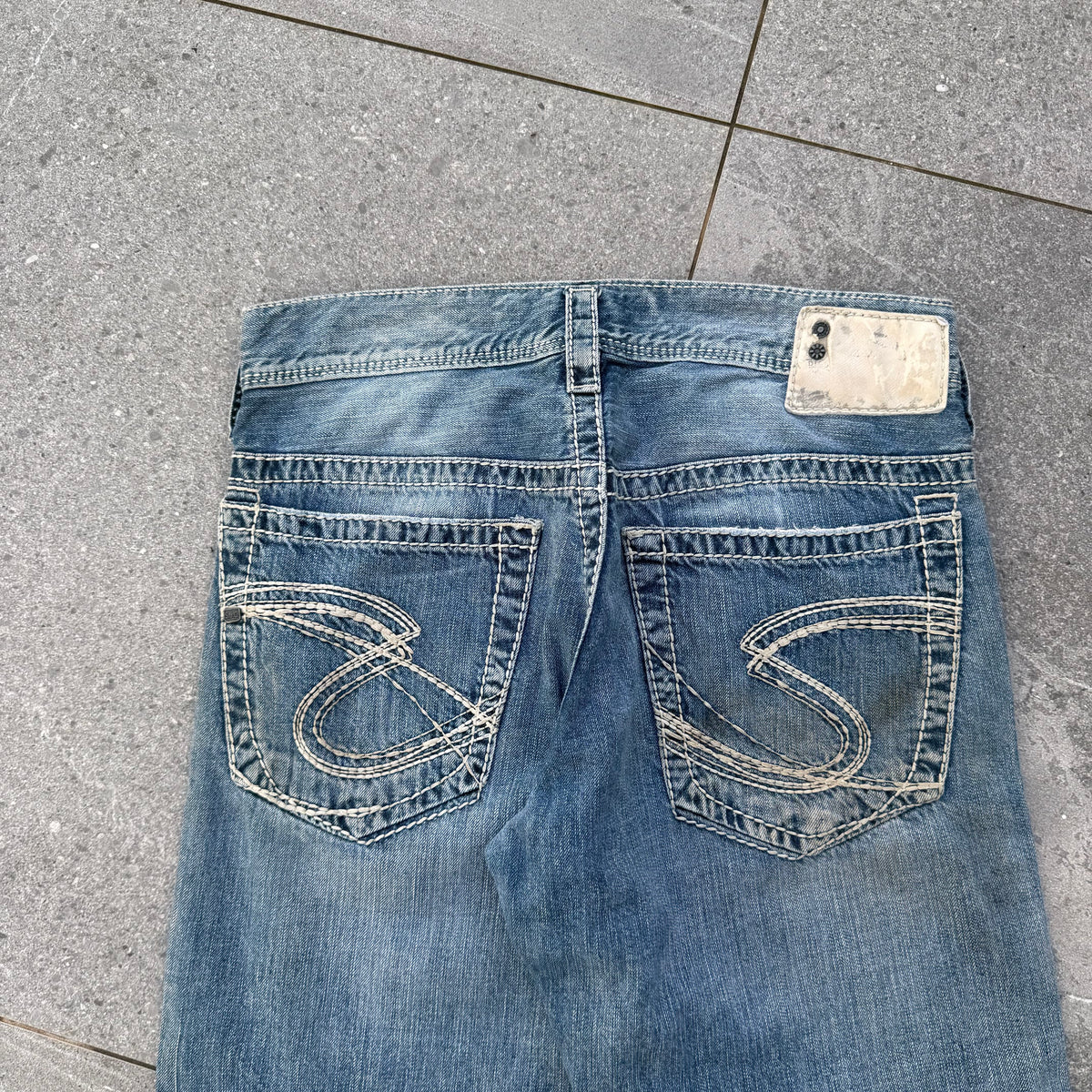 god spec silver bootcuts - 32x32”