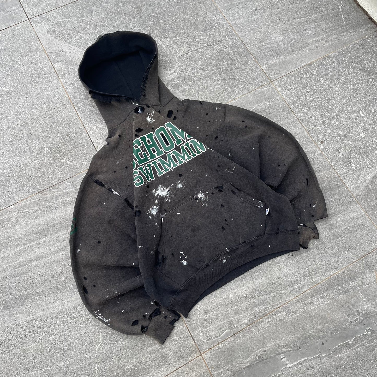90s russell hoodie - M