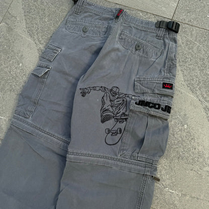 grail JNCO skater zip offs - 30x29”