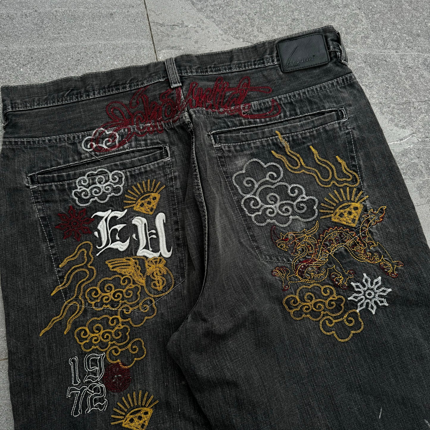 dope ecko jeans - 38x32”