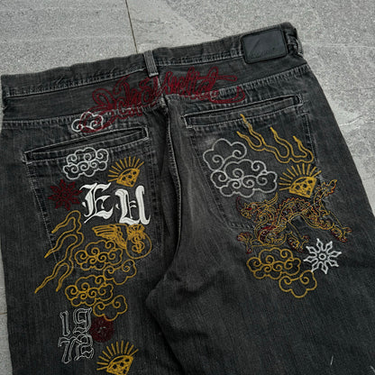 dope ecko jeans - 38x32”
