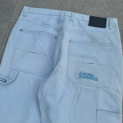 RARE light blue graffiti carpenter southpoles - 40x32”