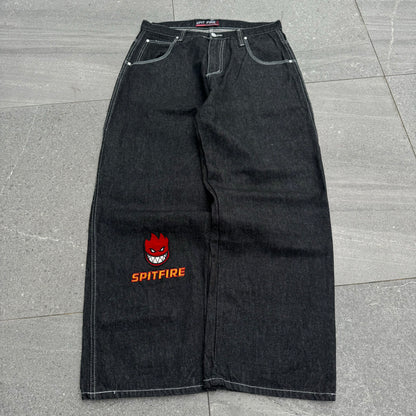 GRAIL OG 00s SPITFIRE JEANS (insane fit) 35x31”