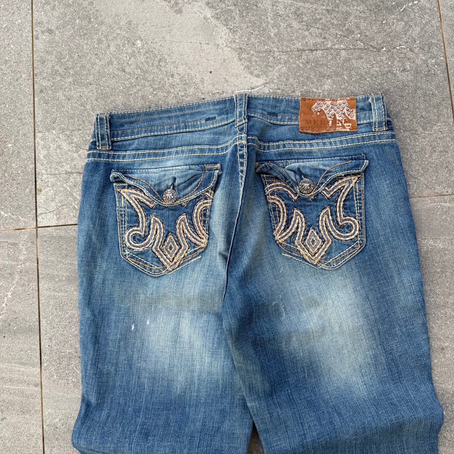 mekkkkk bootcuts (goated) - 33x37”