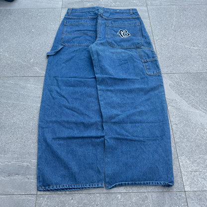 god tier fubu jeans - 38x33”