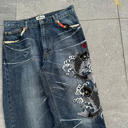 karakuri jeans - 33”