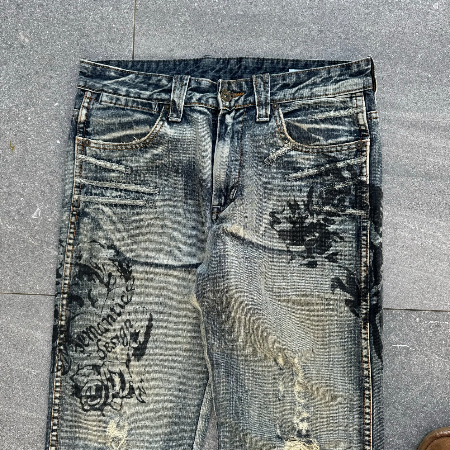 GRAILLL semanticdesign dragon bootcuts - 32x33”