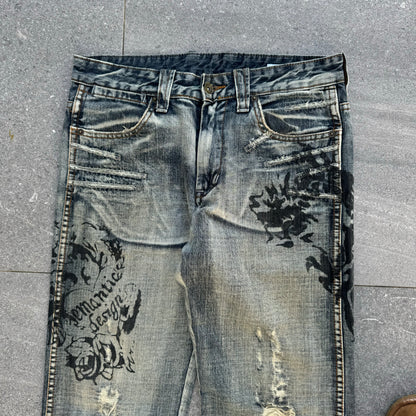 GRAILLL semanticdesign dragon bootcuts - 32x33”