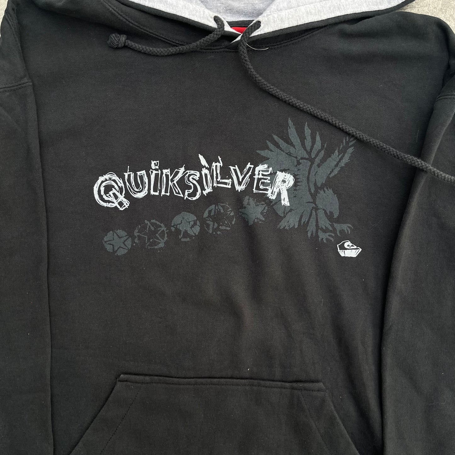 quiksilver eagle hoodie - M