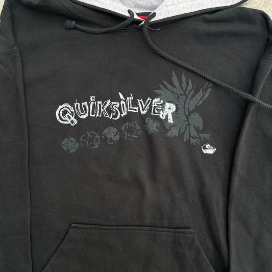 quiksilver eagle hoodie - M