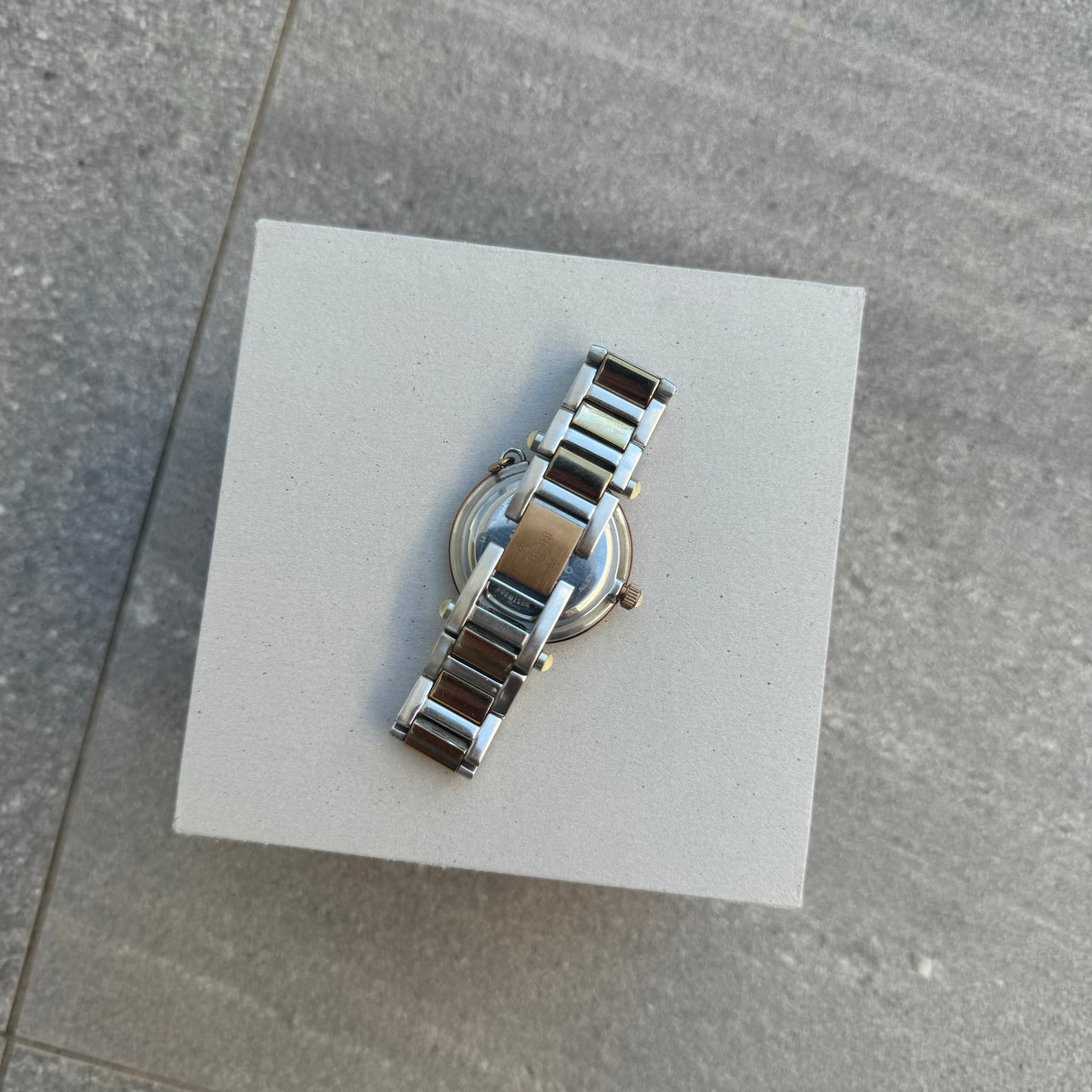 vivienne westwood two tone watch