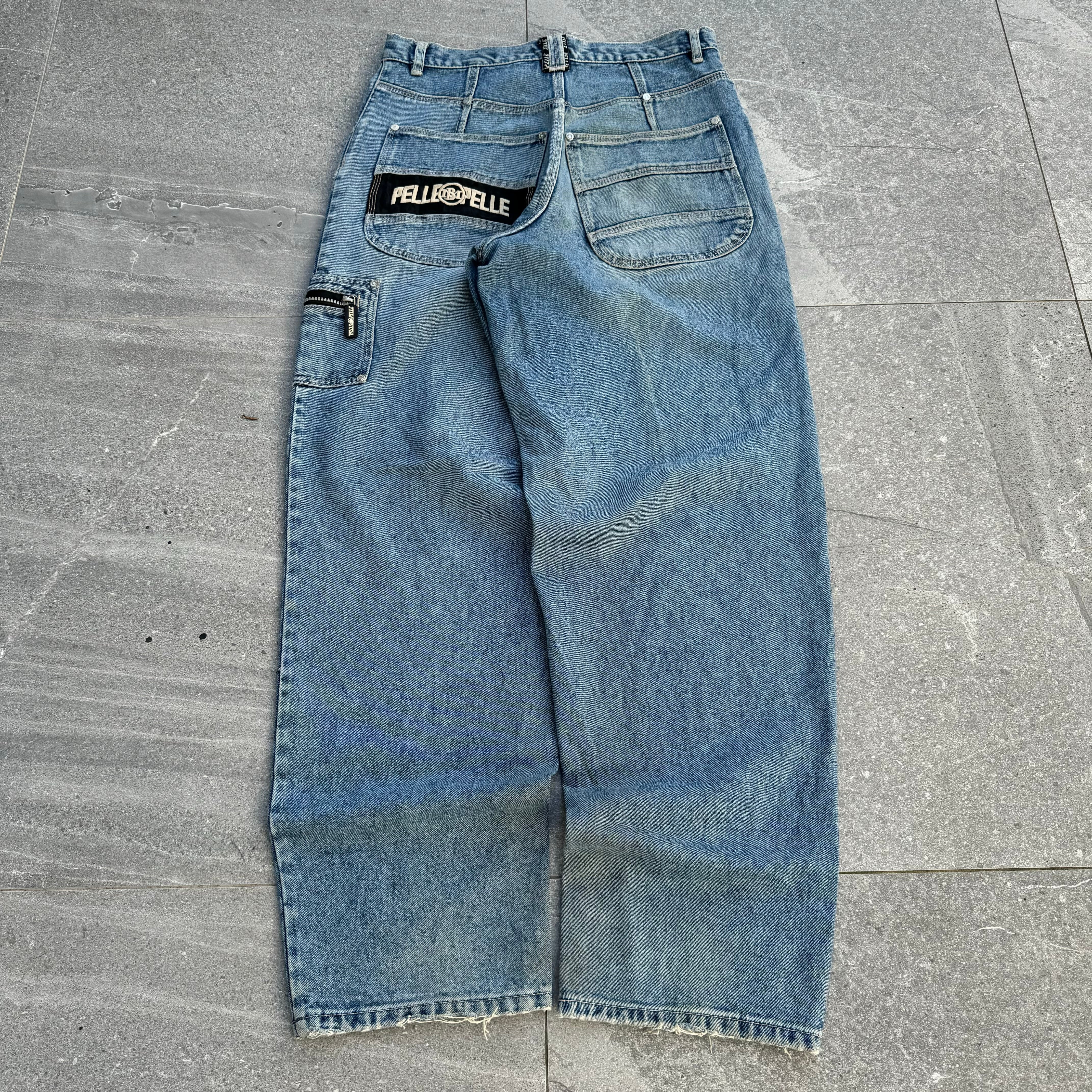 パンツ PELLE PELLE/JEANS CO BLACK CARPENTER パンツ PELLE PELLE/JEANS CO BLACK CARPENTER Pelle Pelle