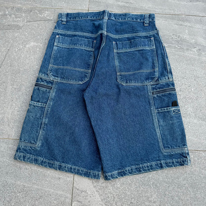 crazy no boundaries jorts - 34”