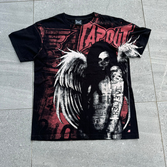 very rare tapout angel tee - S