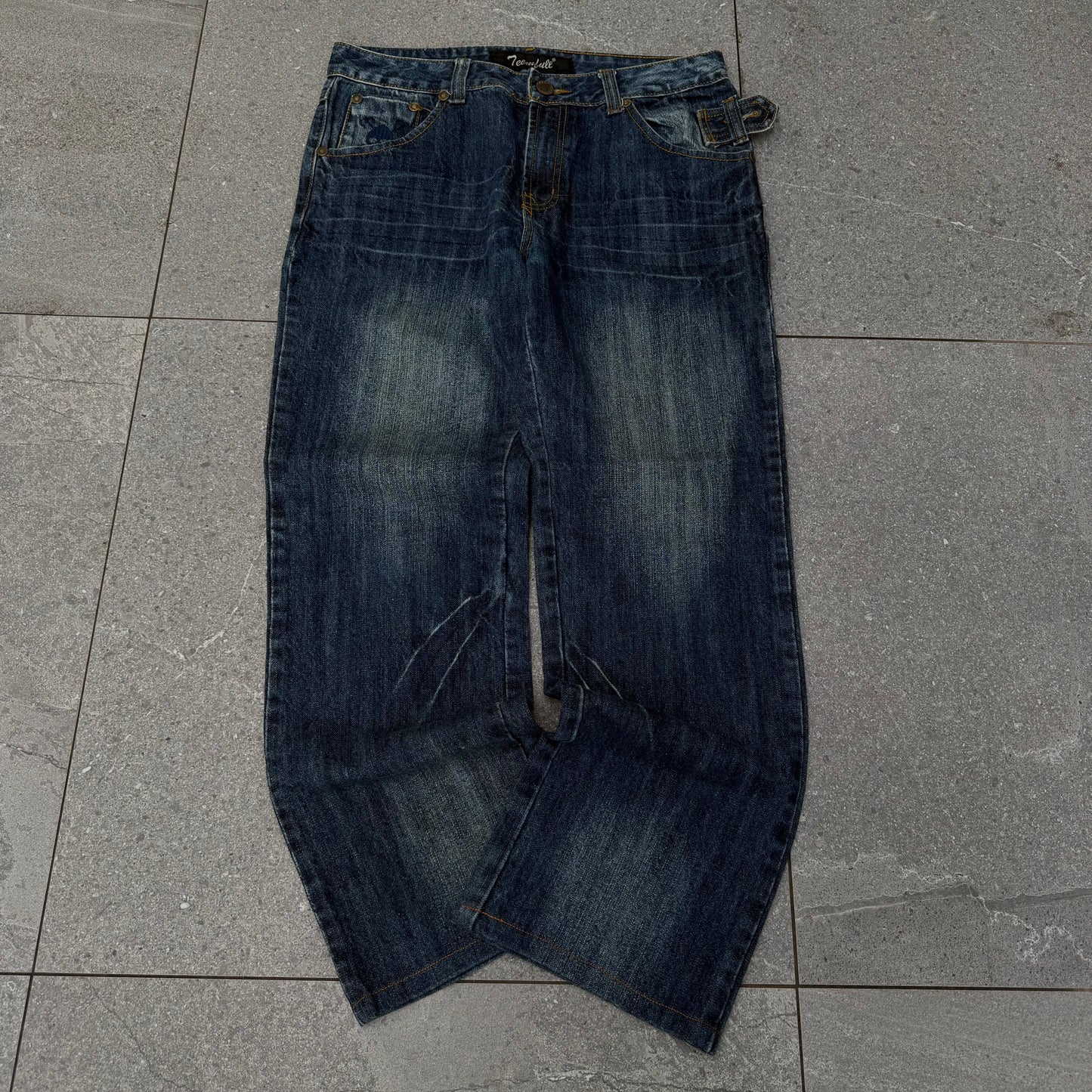 teamfull skull bootcuts - 34x29”