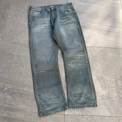 seven souls baggy bootcuts - 36x32”