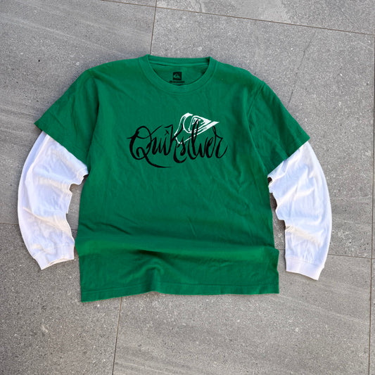 quiksilver built in longsleeve - S/M