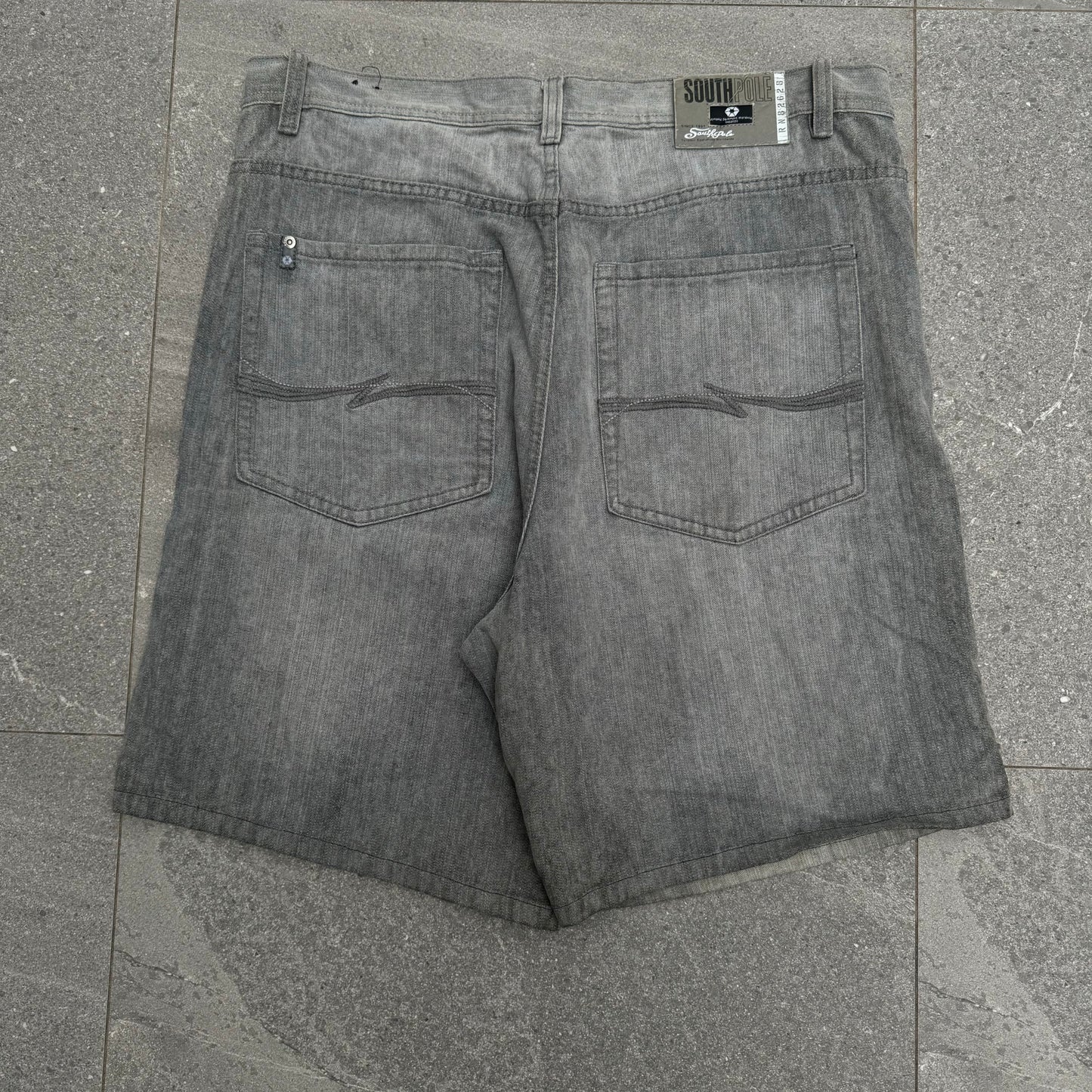 crazy southpole jorts - 42x11”