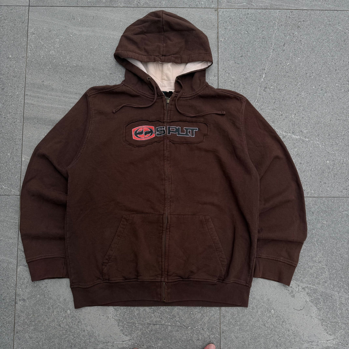 holy goated split chocolate zip - M