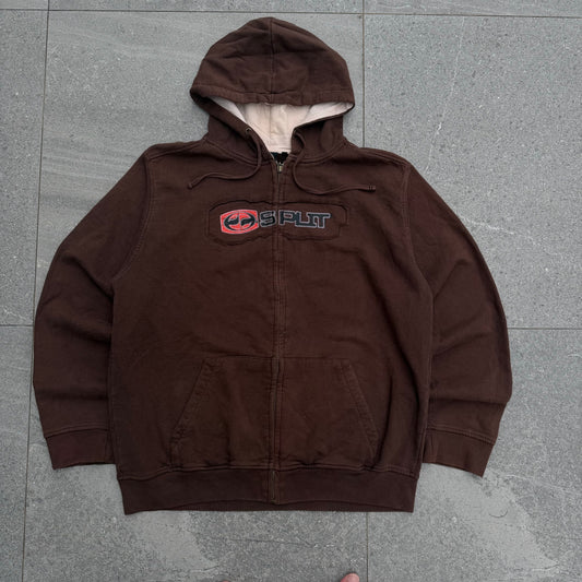holy goated split chocolate zip - M