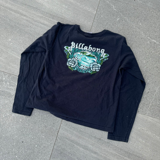 cropped billabong longsleeeve - S