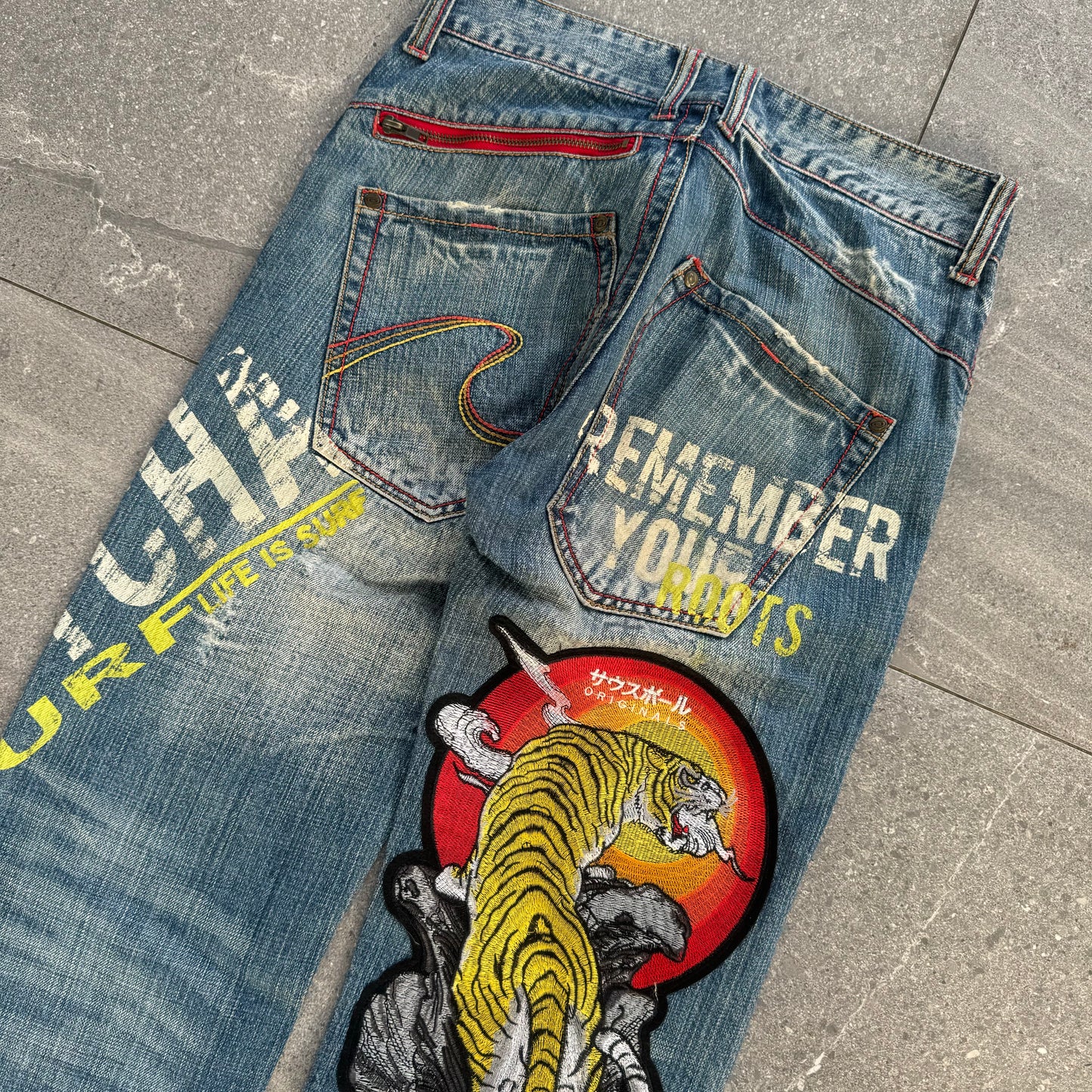 japanese surf jeans - 30x30”