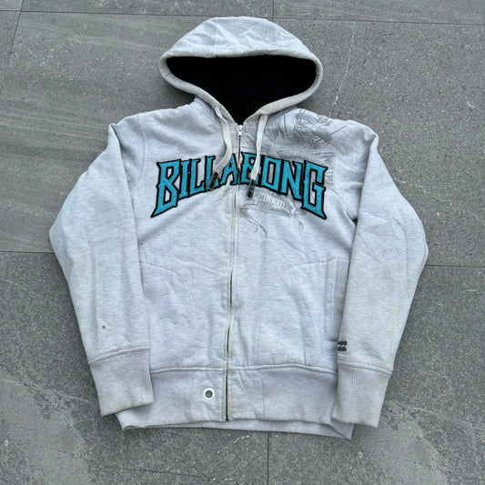 billabong fleece zip - S
