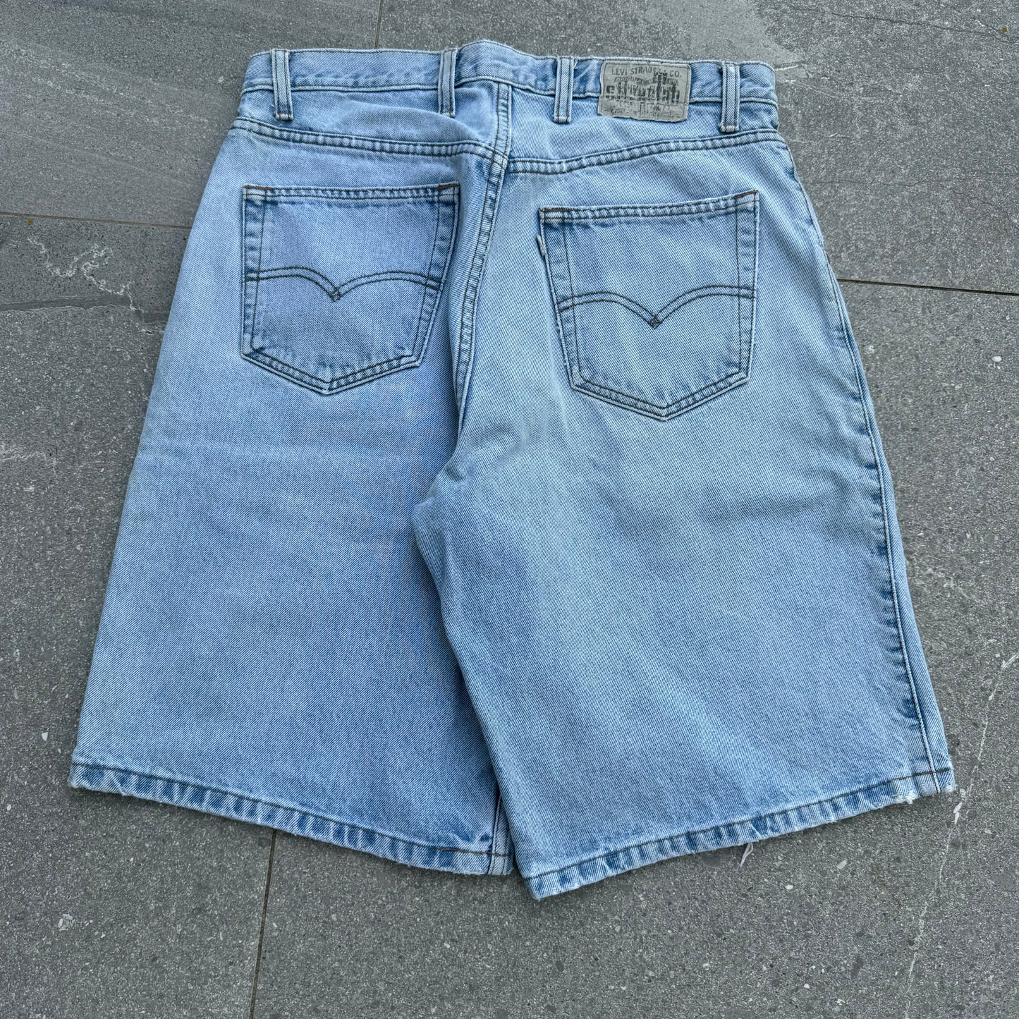 90s silvertab jorts - 34”