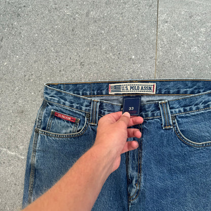 polo assn jorts - 33x13”