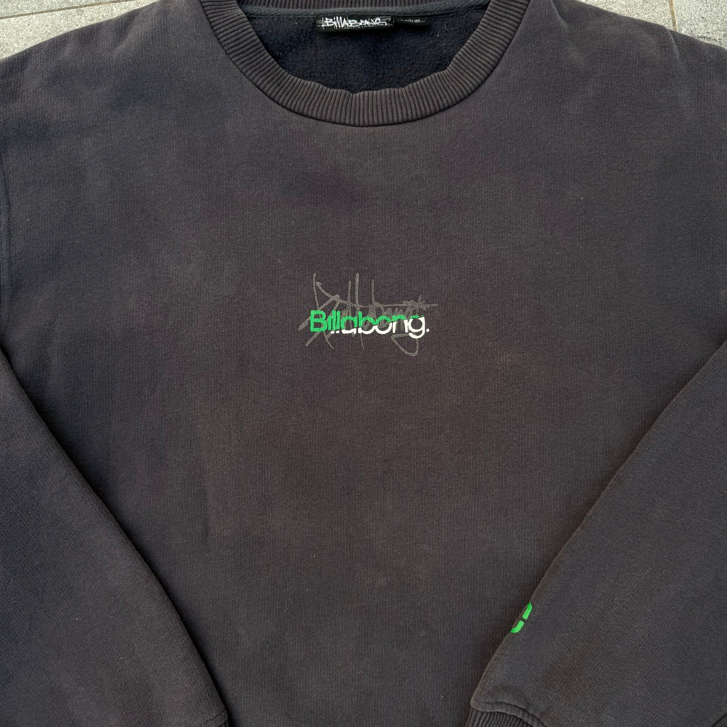 billabong handstyle crewneck - M