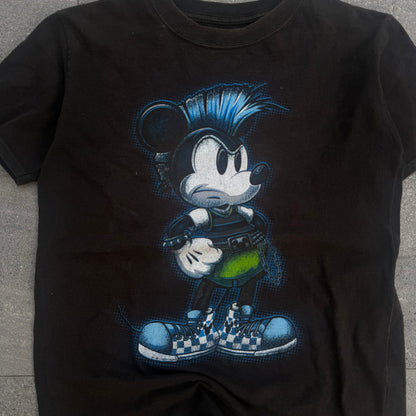 emo mickey tee 🖤 - XS