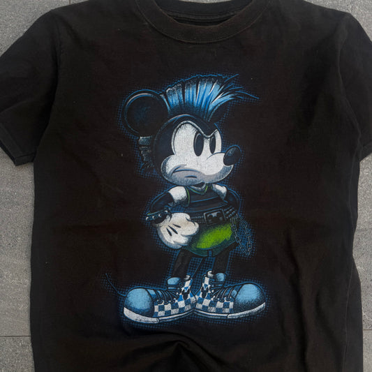 emo mickey tee 🖤 - XS