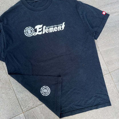 element vintage text tee - XL