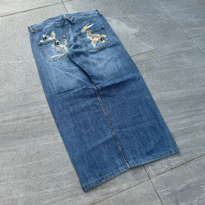 japanese koi multi pockets - 37x29”