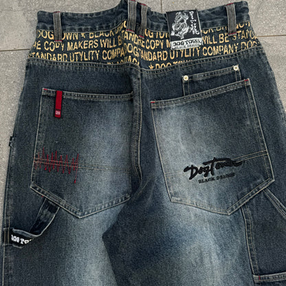 dogtown script jeans - 34x32”