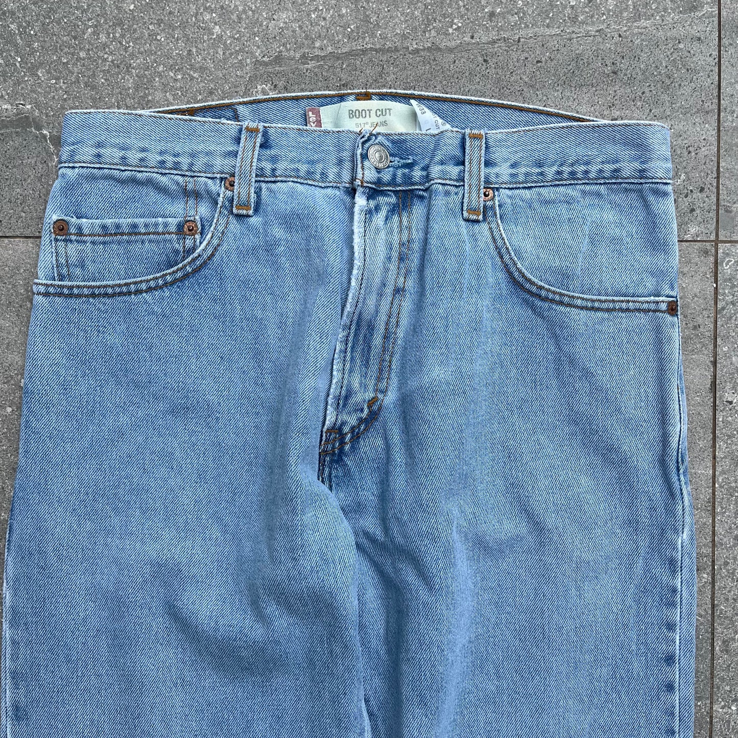 craziest stack potential oat … levi 515 bootcuts 31x36”