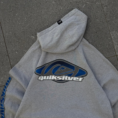 INSANE. quad hit quiksilver hoodie - M/L