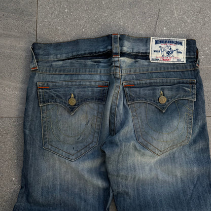 faded truey jeans - 36x34”
