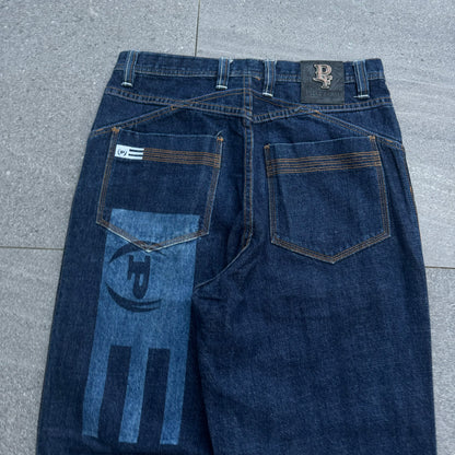 beautiful indigo wash phat farms - 30x32”