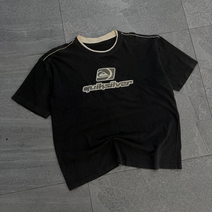 OG panelled quiksilver tee - L