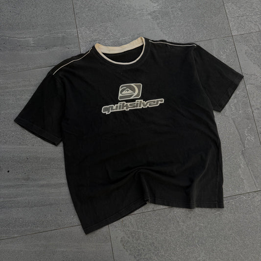 OG panelled quiksilver tee - L