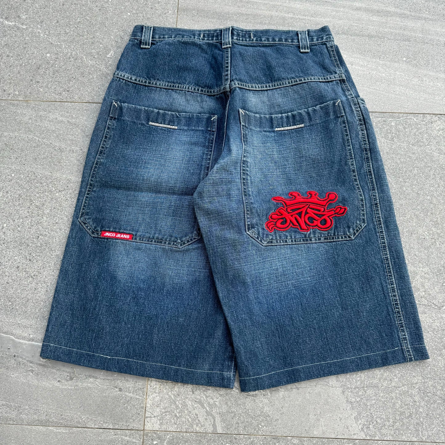 JNCO crown jorts - 34”