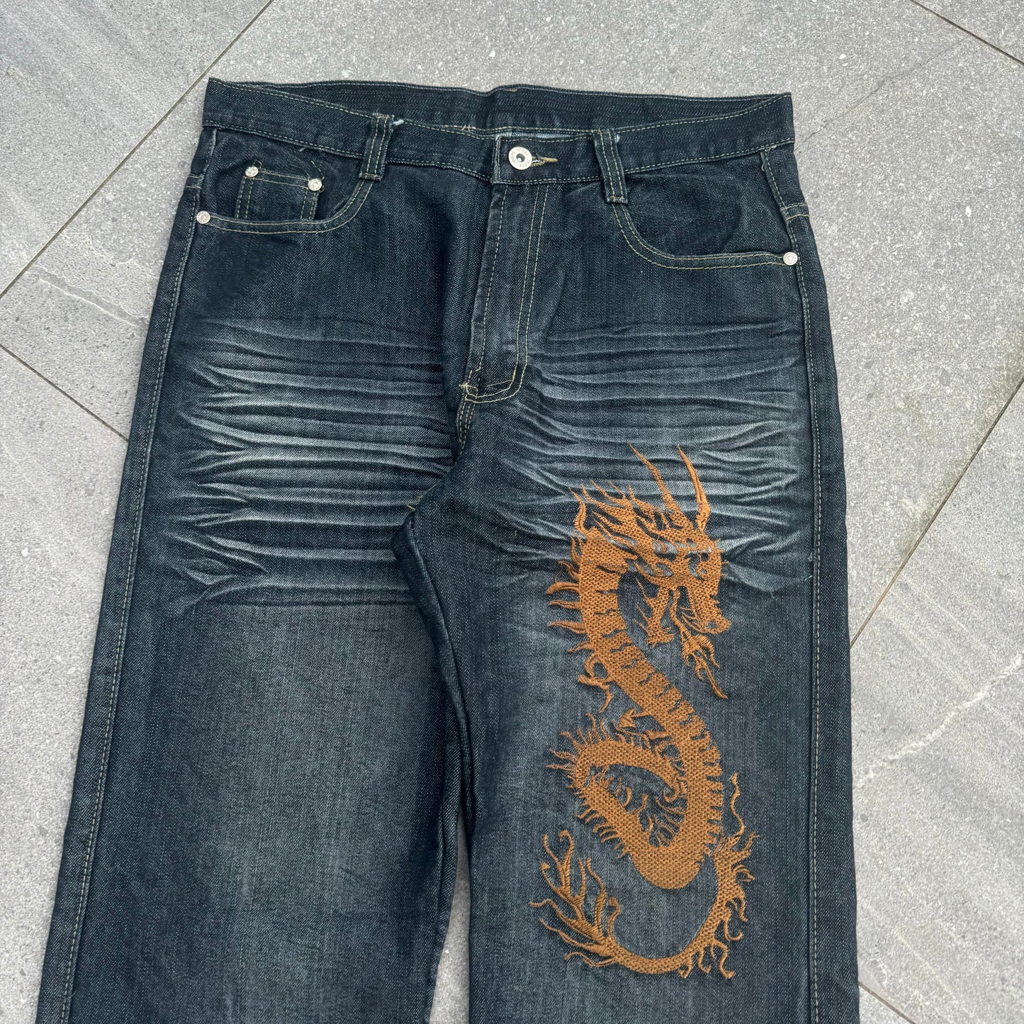dragon front hit bootcuts - 33x27”
