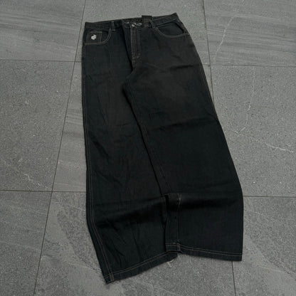rocaaaaaawear black faders - 36x33”