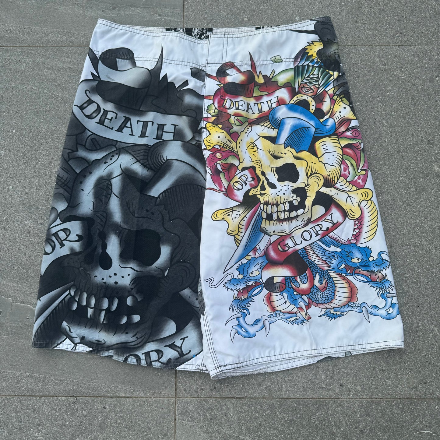 ed hardy boardies - 34x12”